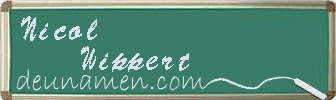 Nicol Wippert Visitenkarte